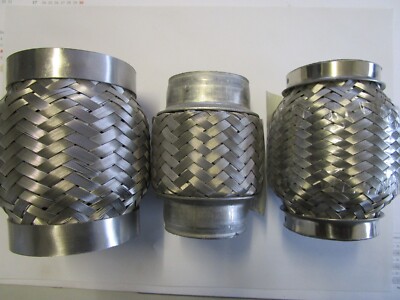 HJS Universal Flexrohrverbinder Edelstahl VERSCHIDENE VARIANTEN