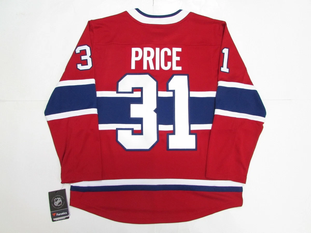 CAREY PRICE MONTREAL CANADIENS ADIDAS AUTHENTIC PRO JERSEY - WHITE