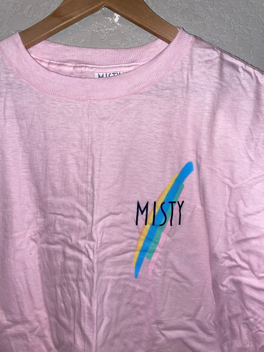 Misty pink t best sale shirt