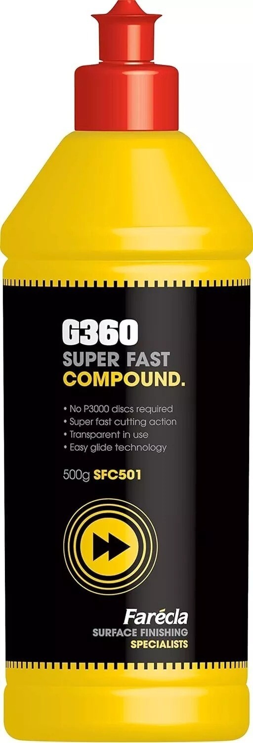 Premium FARECLA G360 SFC501 Super Fast Compound 500ml