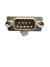 10 x DB9 Gold 9-Pin Male Connector RS232 Serial Port Solder Cup Socket Assembly