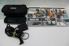 Sony PSP 3001 Piano Black With 3 games (Read Description for full details)