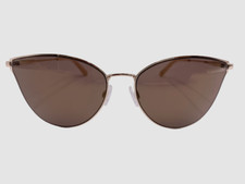 Oscar de la Renta Women's Gold Pink Cat Eye Sunglasses 60/17/140