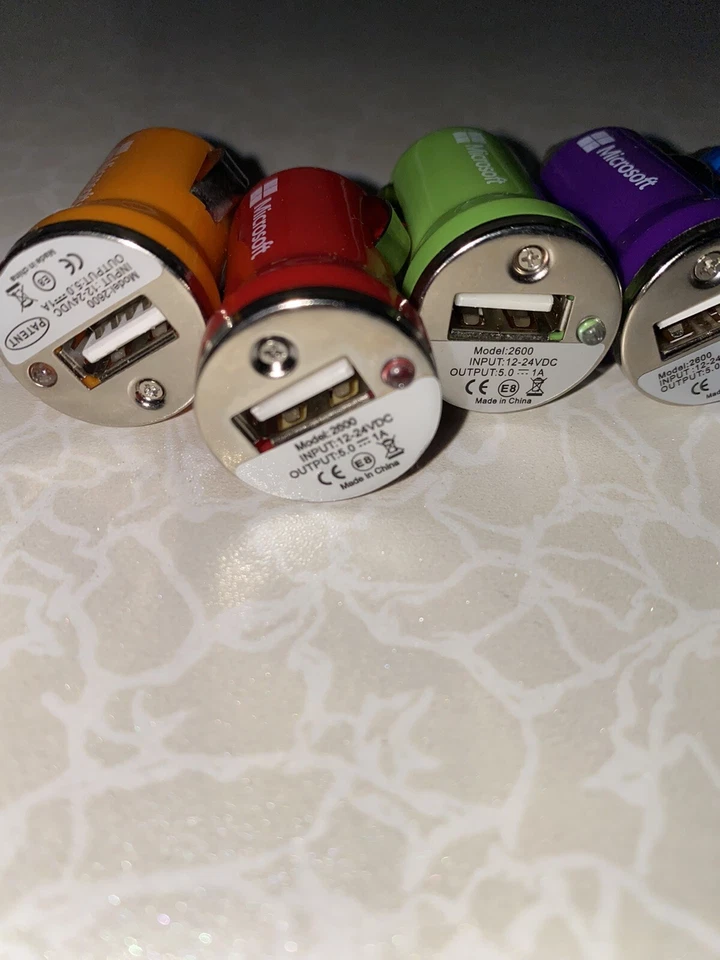 Lot of: 500 USB Car cigarette charger power adapter lighter usb car plug Cell - Image 2 of 4