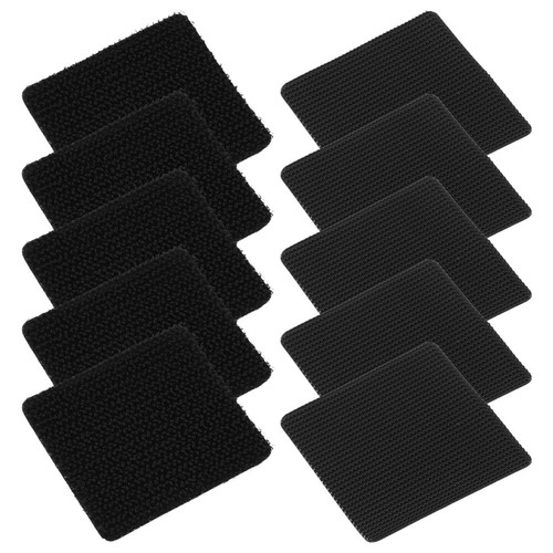 10 Sets Car Foot Pad Patch Auto Carpet Rug Fastener Mounting Tape