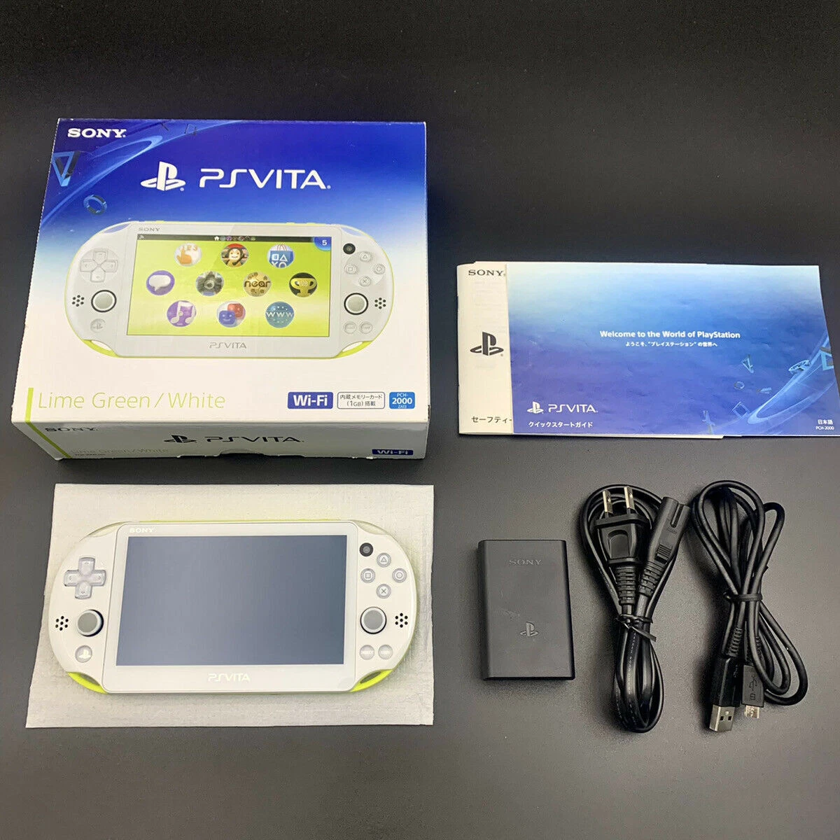Console SONY PS Vita Light Pink / White PCH-2000 ZA19 Modèle Wi-Fi