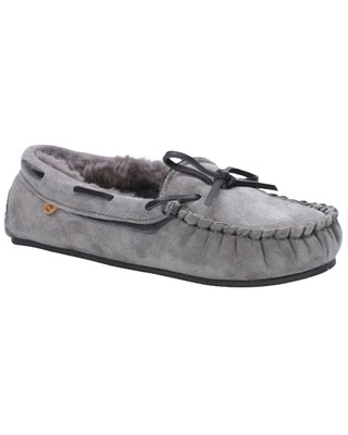 Lamo Footwear Women's Hannah Moccasins Charcoal 6 M