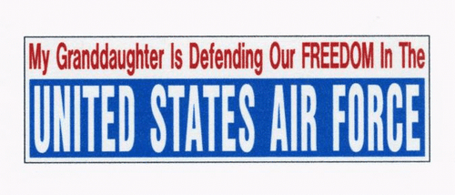 UNITED STATES AIR FORCE Decal 3 X 9 Decal USAF - Picture 11 of 13