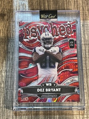 Wild Card 2026 Psyched Dez Bryant Dallas Cowboys AP-DB /3