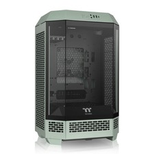 Matcha Green Octagonal Micro Tower Pc Case 420Mm Radiator Support Tempered Glass