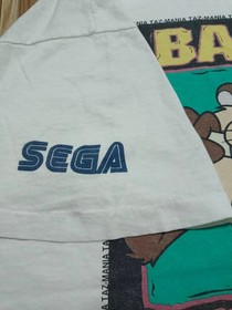 Vintage Taz-Mania 1990s Sega Bad To The Bone Video Game Promo Rare Shirt XL