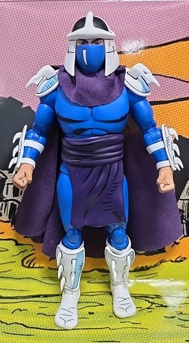 NECA TMNT Adventures Archie Comics Krang Shredder lose unvollständig