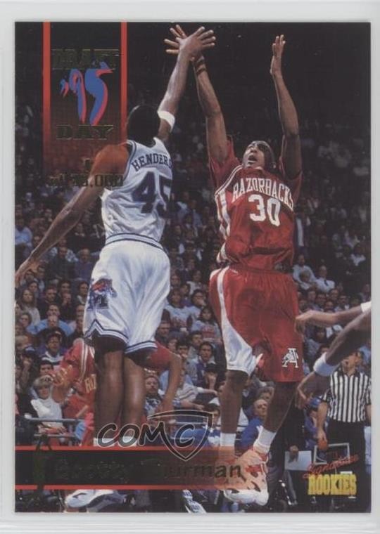 1995 Signature Rookies Draft Day /38000 Scotty Thurman #25 08de