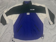 Nike Vintage Windbreaker Full Zip Mesh Lined Women  s Jacket Size XL 16/18 