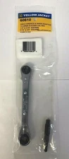 Yellow Jacket 60610 Service Wrench with Hex Key Adapter, 60613 & 60609