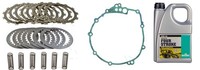 FZ6 600 / S2 04/10 - Komplettes Kupplungs-Kit + ÖL