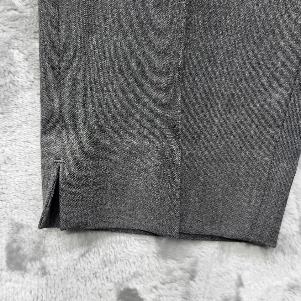 Pantalones Banana Republic para mujer 8 grises Hayden Fit tiro alto elástico Foto 2 de 4