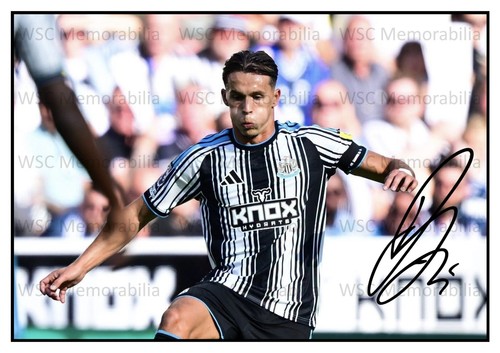 12957. Amar Dedic Signed Pictures (A4 Prints) Newcastle Bosnia Benfica Marseille
