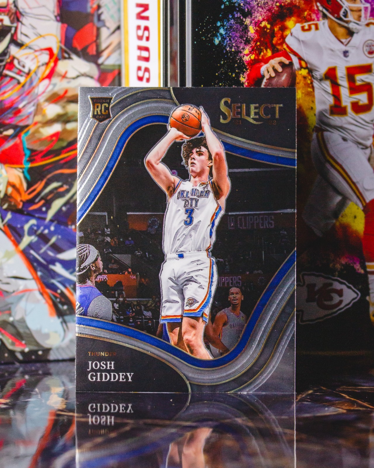 2021-22 Panini Select Courtside #256 Josh Giddey Rookie