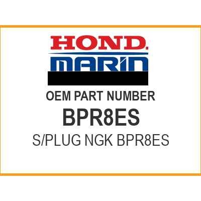 Honda S/PLUG NGK BPR8ES BPR8ES OEM NEW