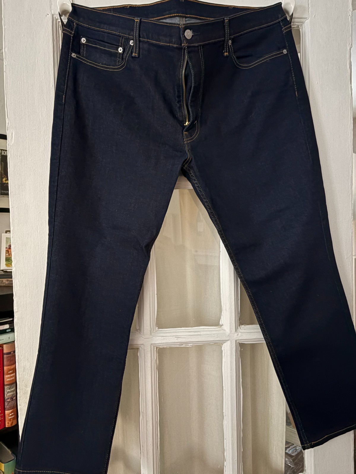 Levi's 511 Slim Fit Men's Jeans 40x30 Dark Hollow Dark Wash Stretch #04511-1042