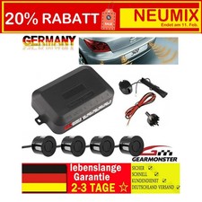 4 Sensoren Universal PDC Einparkhilfe Nachrüsten hinten Parkhilfe Rückfahrwarner