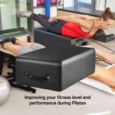 Beeveer Pilates Sitting Box 23 x 15 x 9.5 Inch Pilates Equipment Accessories