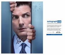 Adam Scott Signed Severance 10x8 Photo Mark Scout Autograph ACOA