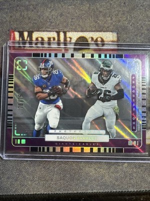2024 Panini Photogenic - Progressions Saquon Barkley #1 Purple /75