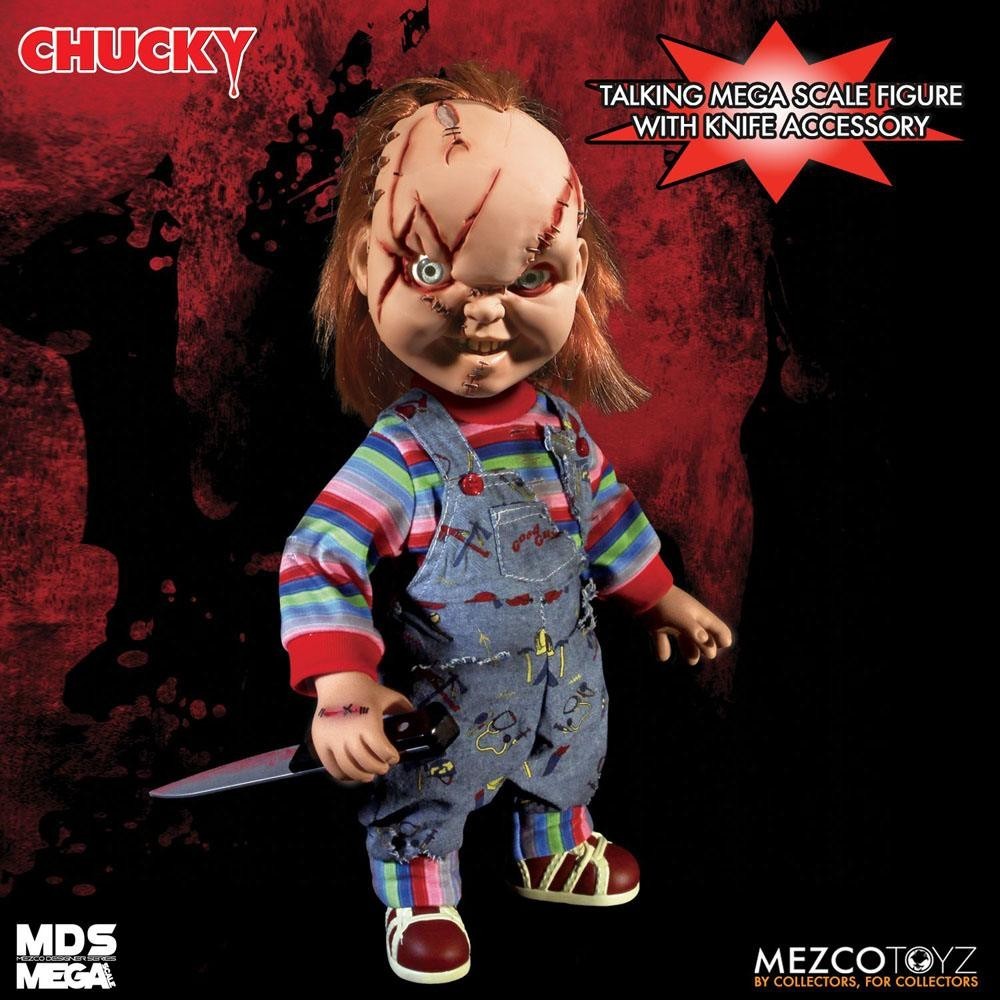 Chucky Parlante Figura 38 Cm Chucky Mezco Toys El Muñeco Diabólico