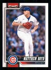 2026 Topps #51 Matthew Boyd Chicago Cubs 59358