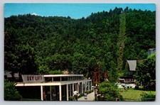 Gatlinburg Tennessee Sky Lift Crockett Mtn Great Smoky Mountains 1960s Postcard