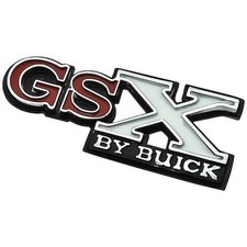 Oer 1237097 1970 Buick Skylark Gsx Emblem Radiator Grille Gsx Red White