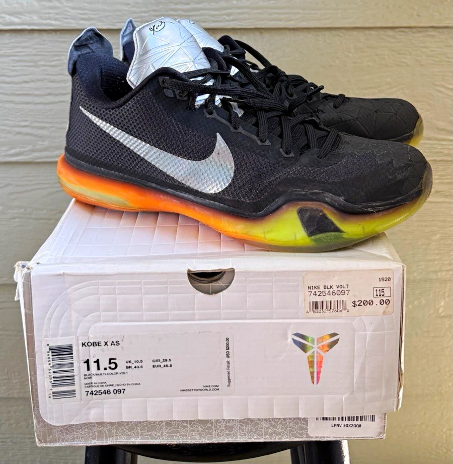 Nike Kobe 10 Blackout for Sale | Authenticity Guaranteed | eBay