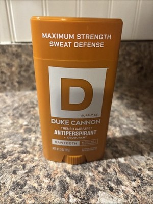 Duke Cannon Trench Warfare Sawtooth Antiperspirant Deodorant 3oz New