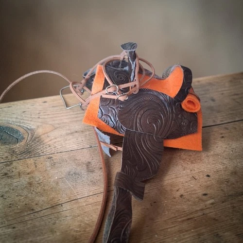 Johnny West Marx Custom Saddle Bridle