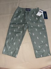 Polo Ralph Lauren Kids Size 2T All Over Pony Player Pajama Pants