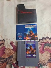 Iron Sword: Wizards and Warriors II 2 NES  Dust Sleeve  Outer Case  Manual