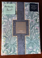William MORRIS & CO. QUEEN Duvet Set Woodland Weeds Summer 100% Cotton
