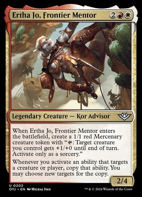 Ertha Jo, Frontier Mentor | #203 | OTJ | MTG | Regular | LP