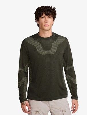 Nike ACG Delta River Dri-Fit ADV Long Sleeve Sequoia - Größe XL - FV8906-355