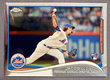 2014 Topps Chrome Update Jacob deGrom Rookie #MB-54 - Mets, Rangers