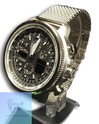 CITIZEN Eco-Drive Navihawk Radio Solar Watch JY8030-83E