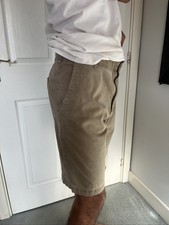 Lee Men's Beige Extreme Comfort Chino Shorts 32