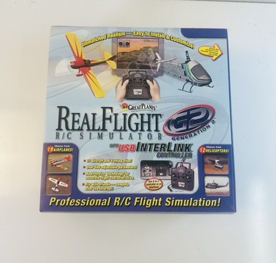 Great Planes RealFlight G2 R/C Flight Simulator USB InterLink Controller Complet