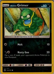 Alolan Grimer 130/236 Cosmic Eclipse Reverse Holo Common