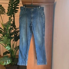 Carhartt Blue Straight Jeans Essential Style