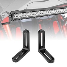 Upper Roof Light Bar Bracket Mounts Adjustable for 40"-42" Curved/Straight