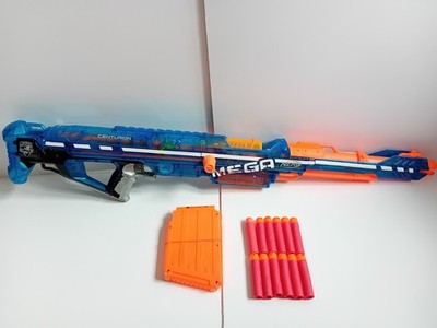 Nerf N-Strike Elite Mega Centurion Sonic Blue Blaster Gun Magazin Kugeln