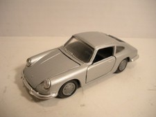 Vintage Gama Die Cast Scale Model Porsche 911 No. 973 1:42 Silver